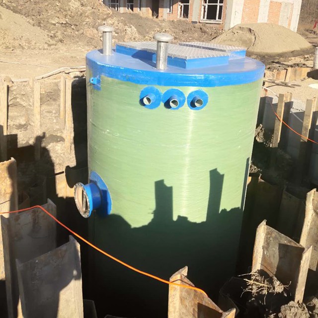 一体化泵站玻璃钢筒体-耐腐蚀性能优异-确保长期使用安全